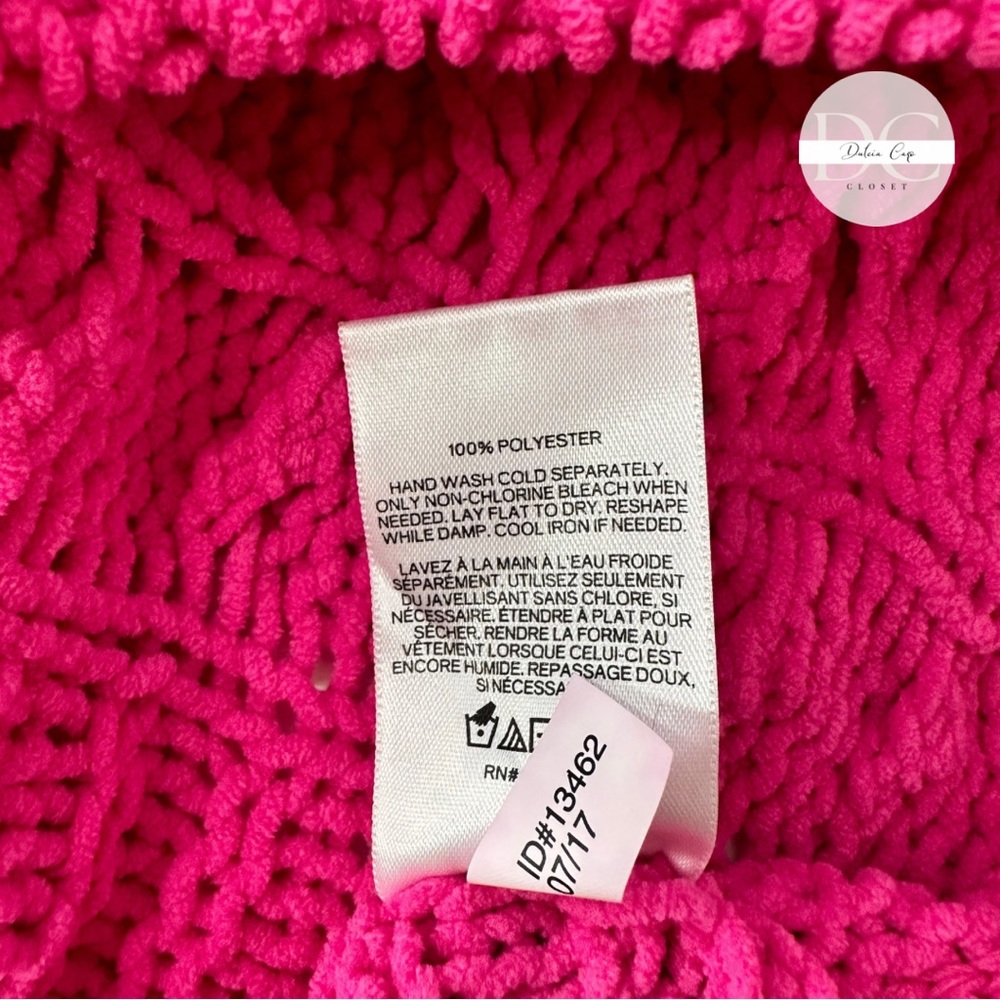 EXPRESS Pink Knit Sweater Size Small - Picture 9 of 9